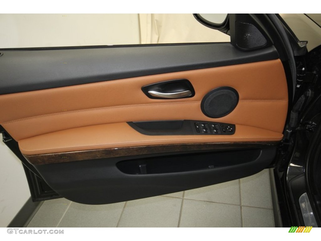 2010 3 Series 335i Sedan - Black Sapphire Metallic / Saddle Brown Dakota Leather photo #15