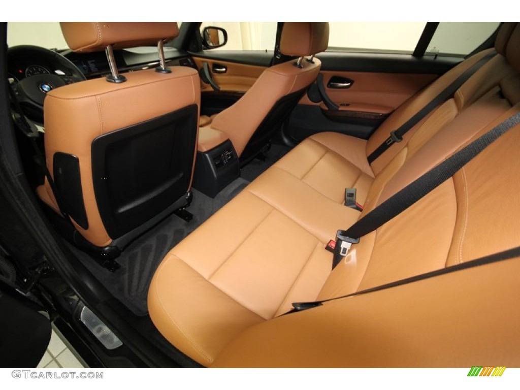 2010 3 Series 335i Sedan - Black Sapphire Metallic / Saddle Brown Dakota Leather photo #30