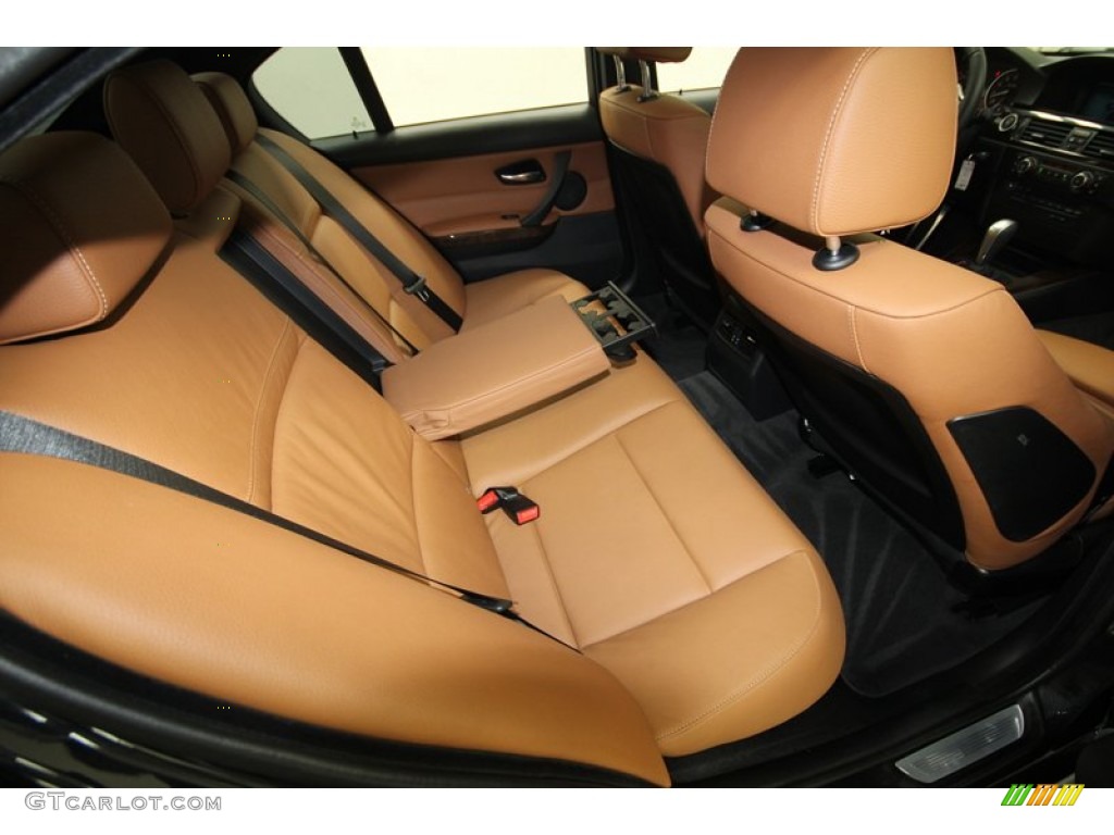 2010 3 Series 335i Sedan - Black Sapphire Metallic / Saddle Brown Dakota Leather photo #36