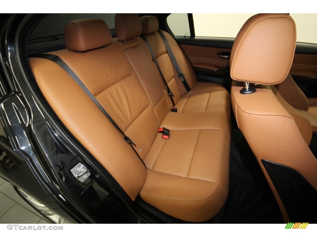 2010 3 Series 335i Sedan - Black Sapphire Metallic / Saddle Brown Dakota Leather photo #38