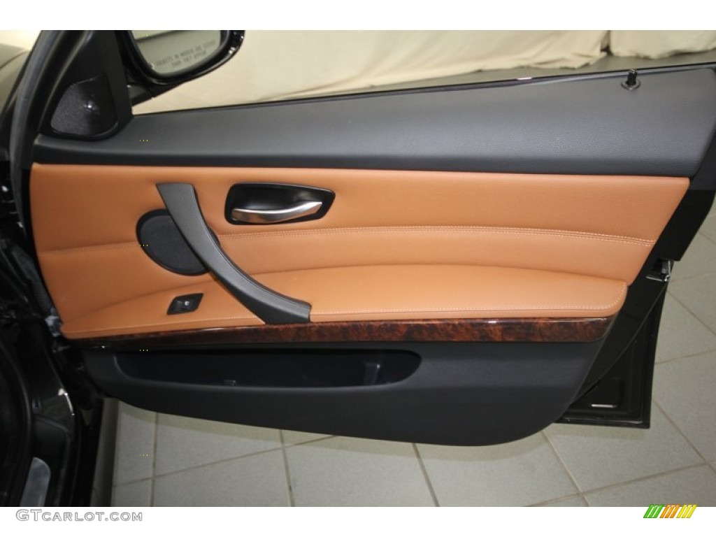 2010 3 Series 335i Sedan - Black Sapphire Metallic / Saddle Brown Dakota Leather photo #41