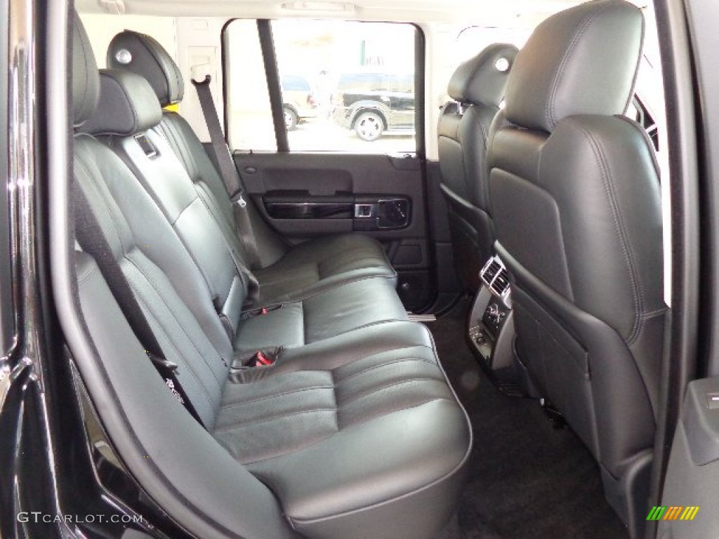 2011 Land Rover Range Rover Supercharged Rear Seat Photo #81186613