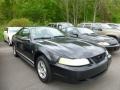 2000 Black Ford Mustang V6 Coupe  photo #1
