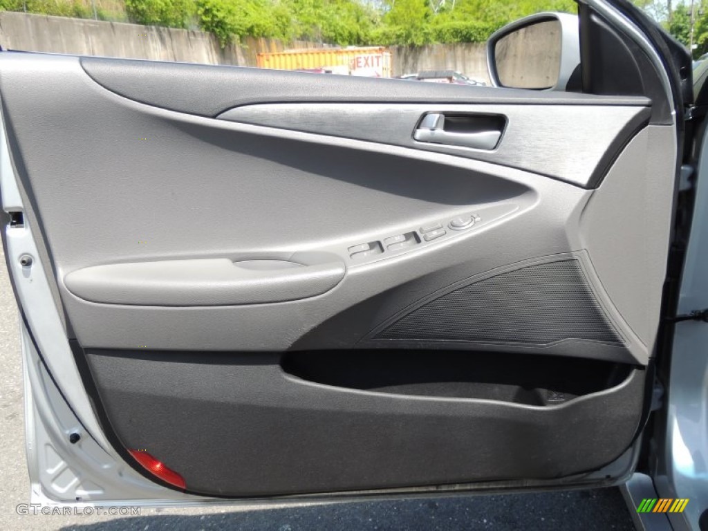 2011 Hyundai Sonata GLS Gray Door Panel Photo #81187242