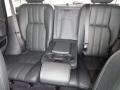 2011 Land Rover Range Rover Jet Black/Jet Black Interior Rear Seat Photo