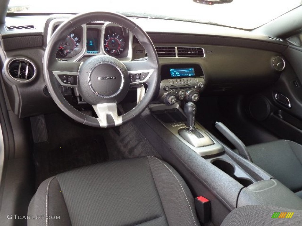 2010 Camaro LT/RS Coupe - Silver Ice Metallic / Black photo #2