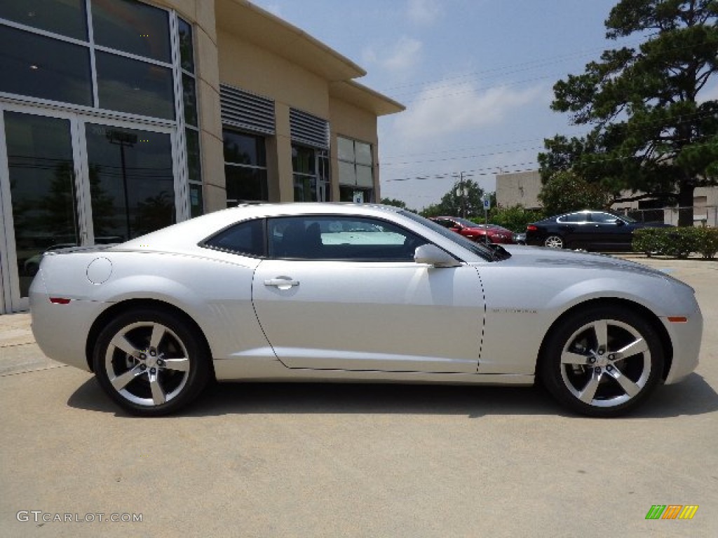 2010 Camaro LT/RS Coupe - Silver Ice Metallic / Black photo #5