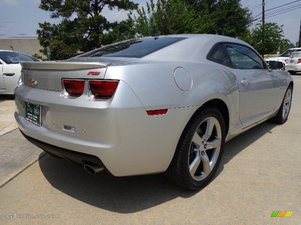 2010 Camaro LT/RS Coupe - Silver Ice Metallic / Black photo #6