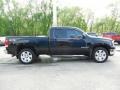 2008 Onyx Black GMC Sierra 1500 SLE Extended Cab 4x4  photo #8