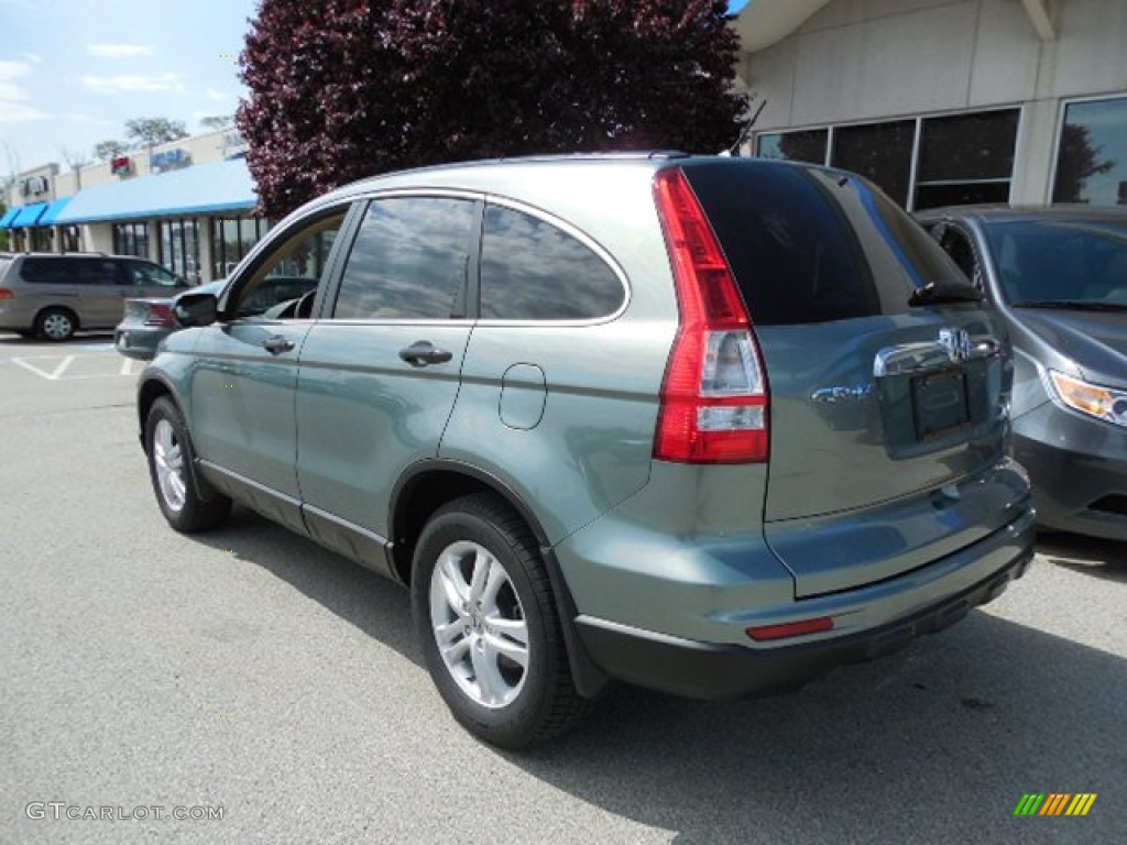 2011 CR-V EX 4WD - Opal Sage Metallic / Ivory photo #3