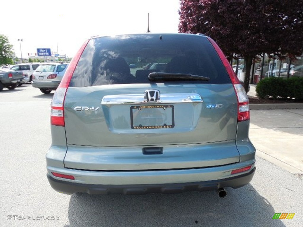 2011 CR-V EX 4WD - Opal Sage Metallic / Ivory photo #4