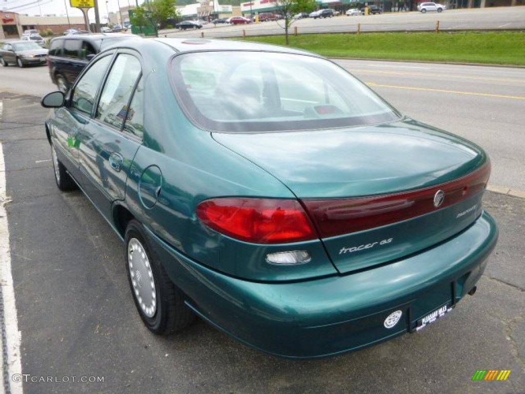 1997 Tracer GS Sedan - Pacific Green Metallic / Medium Graphite photo #2