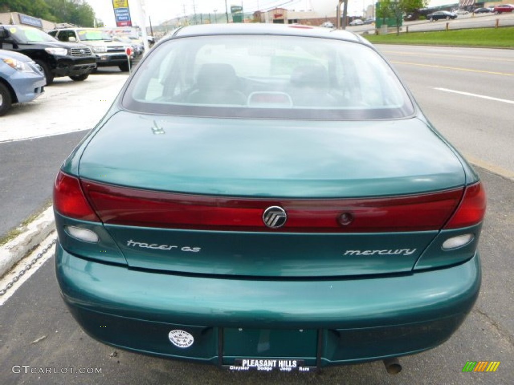 1997 Tracer GS Sedan - Pacific Green Metallic / Medium Graphite photo #3