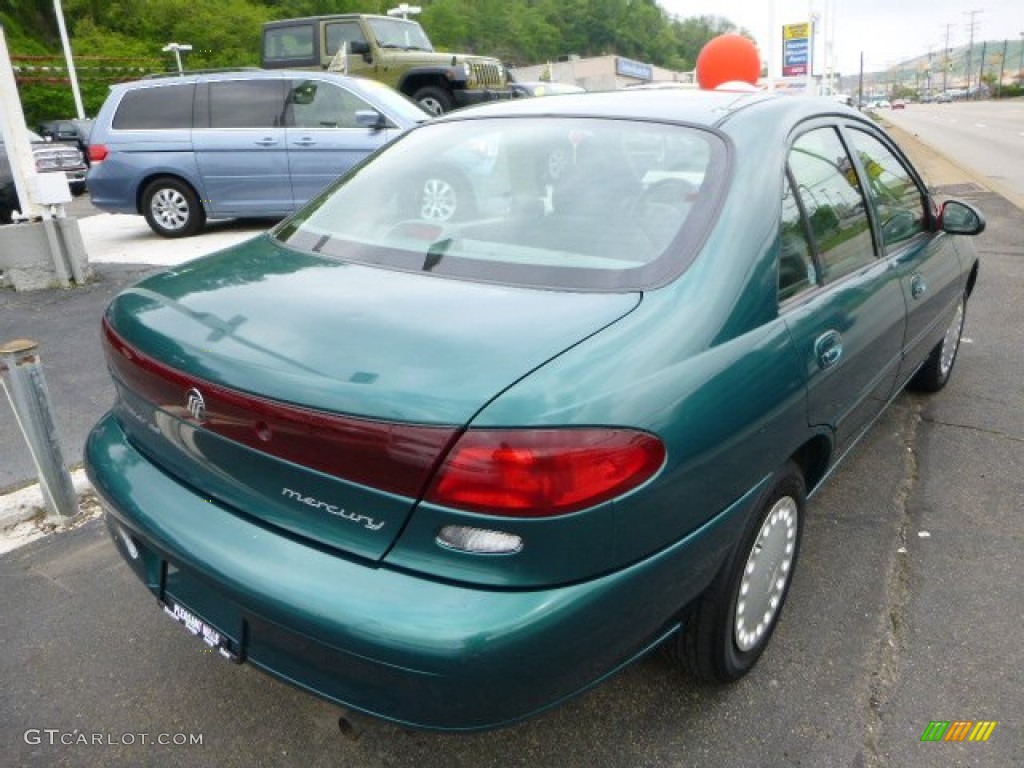 1997 Tracer GS Sedan - Pacific Green Metallic / Medium Graphite photo #4