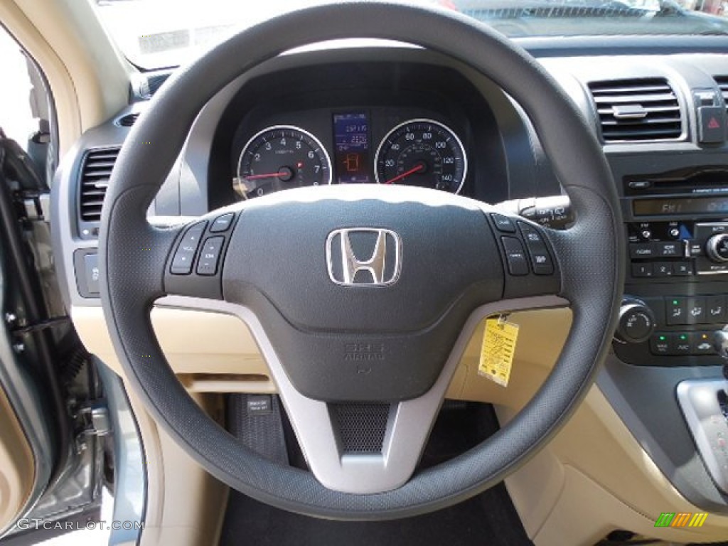 2011 CR-V EX 4WD - Opal Sage Metallic / Ivory photo #11