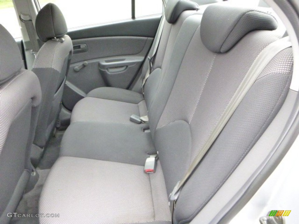 2006 Kia Rio LX Sedan Rear Seat Photo #81188382