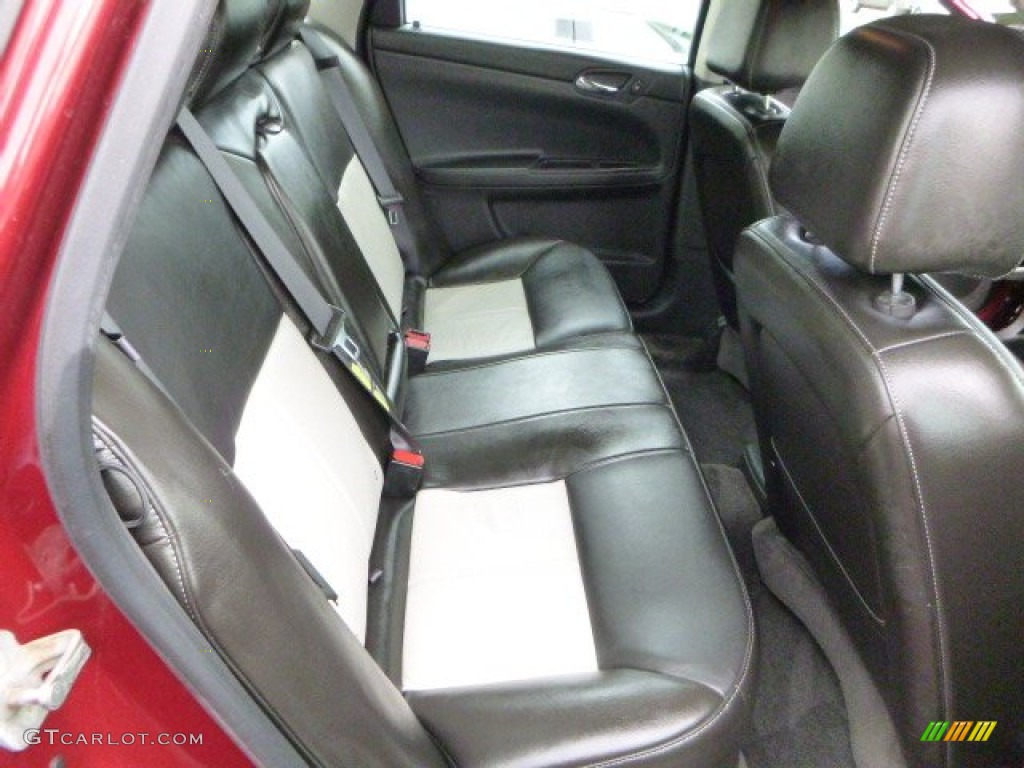 Ebony Black Interior 2008 Chevrolet Impala LT Photo #81188460