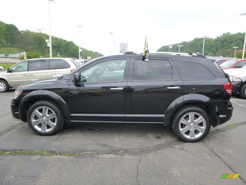 Brilliant Black Crystal Pearl 2010 Dodge Journey R/T AWD Exterior Photo #81188562