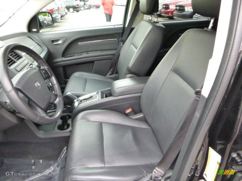 Dark Slate Gray Interior 2010 Dodge Journey R/T AWD Photo #81188746