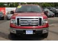 2010 Red Candy Metallic Ford F150 XLT SuperCab 4x4  photo #2