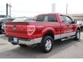 2010 Red Candy Metallic Ford F150 XLT SuperCab 4x4  photo #4