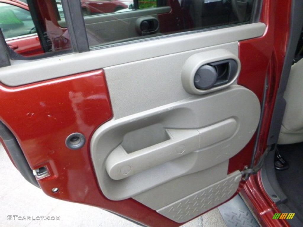 2007 Jeep Wrangler Unlimited Sahara 4x4 Dark Khaki/Medium Khaki Door Panel Photo #81189241