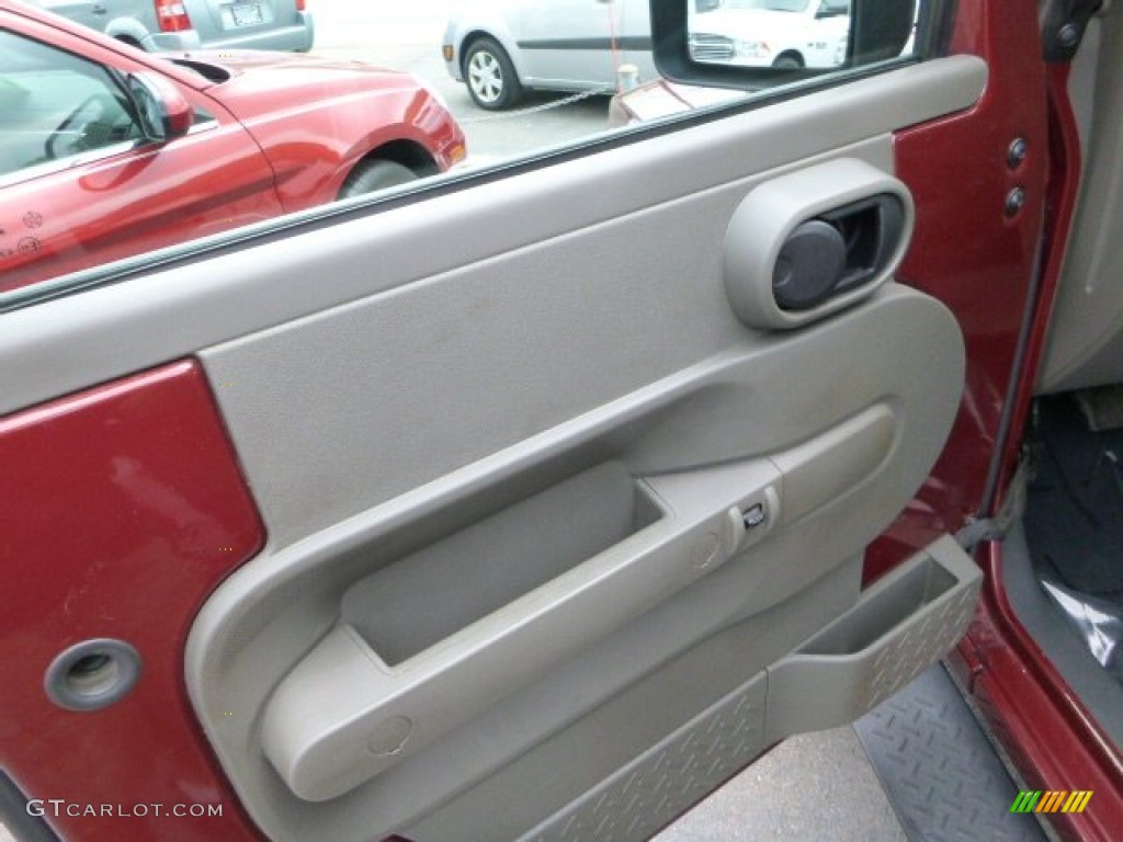 2007 Jeep Wrangler Unlimited Sahara 4x4 Dark Khaki/Medium Khaki Door Panel Photo #81189264