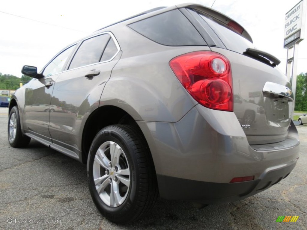 2012 Equinox LT AWD - Mocha Steel Metallic / Light Titanium/Jet Black photo #5