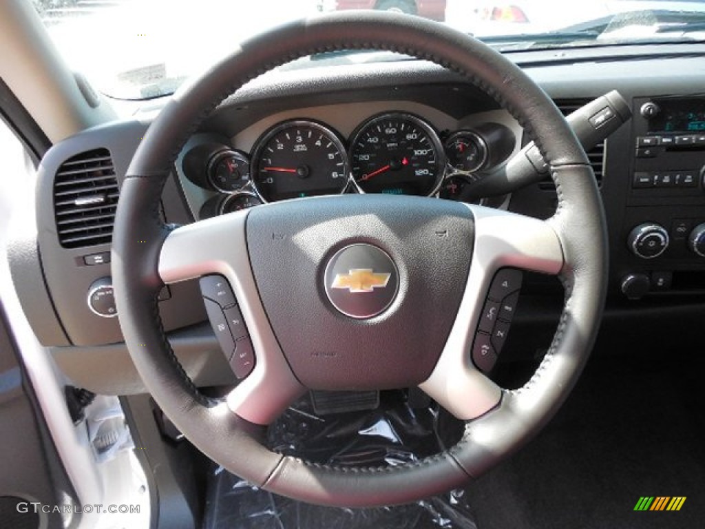 2013 Silverado 1500 LT Regular Cab 4x4 - Summit White / Ebony photo #15