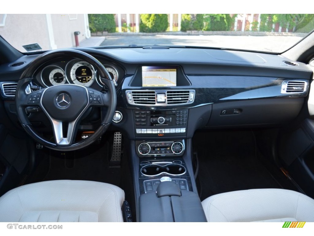 2012 CLS 550 Coupe - Steel Grey Metallic / Almond/Mocha photo #9