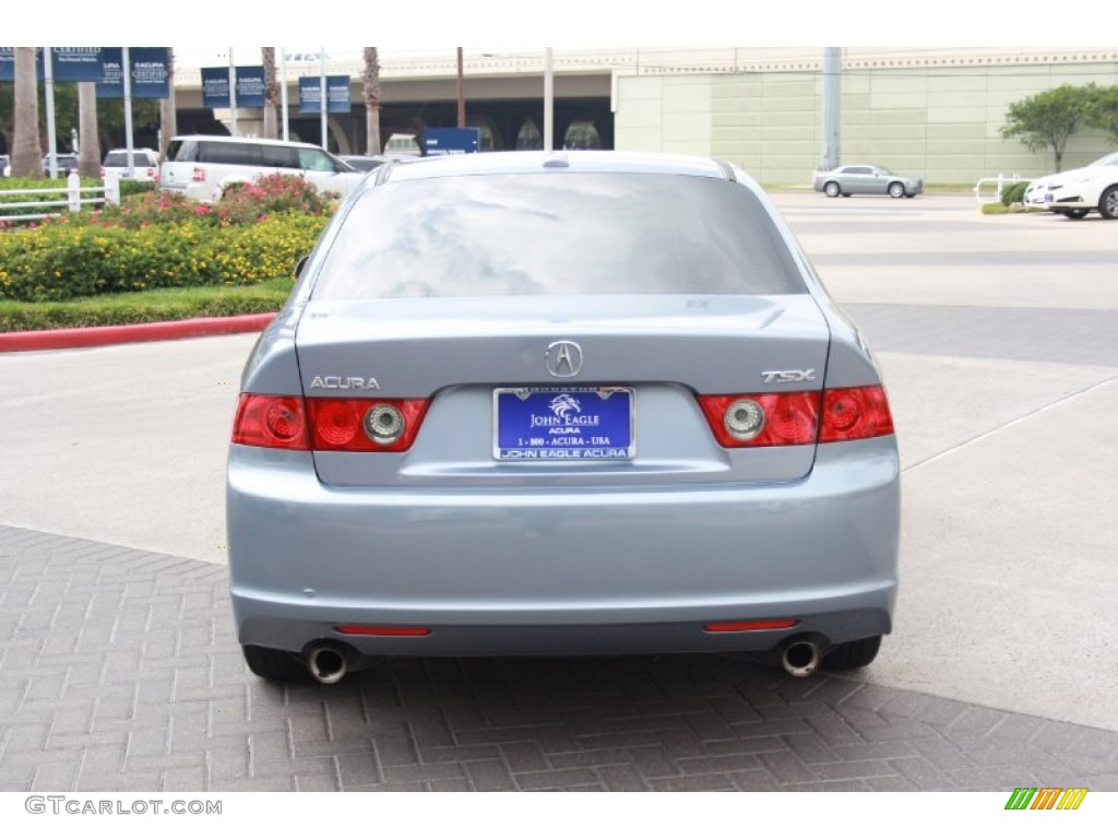 2007 TSX Sedan - Glacier Blue Metallic / Quartz photo #4