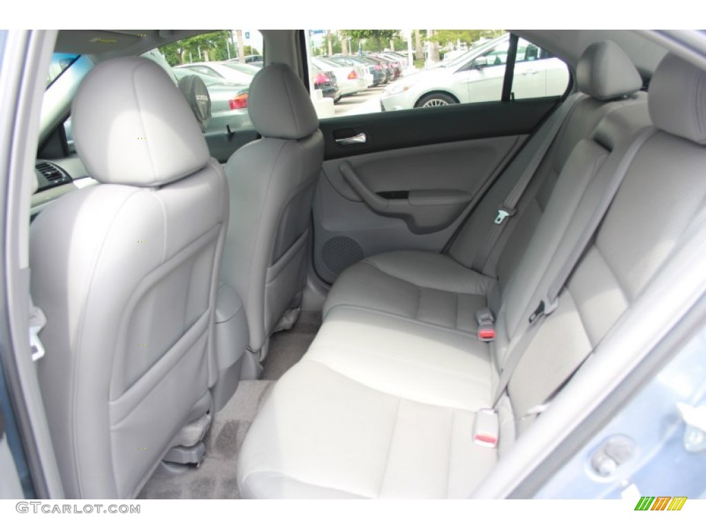2007 TSX Sedan - Glacier Blue Metallic / Quartz photo #12