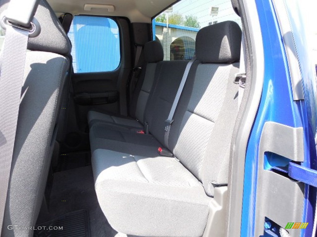 2013 Silverado 1500 LT Extended Cab 4x4 - Blue Topaz Metallic / Ebony photo #14