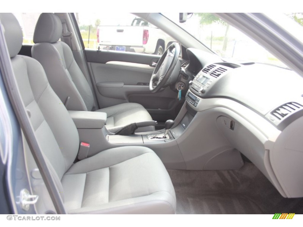 2007 TSX Sedan - Glacier Blue Metallic / Quartz photo #16