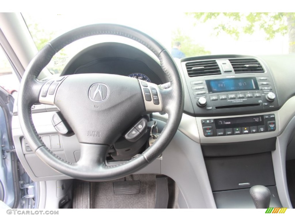 2007 TSX Sedan - Glacier Blue Metallic / Quartz photo #21
