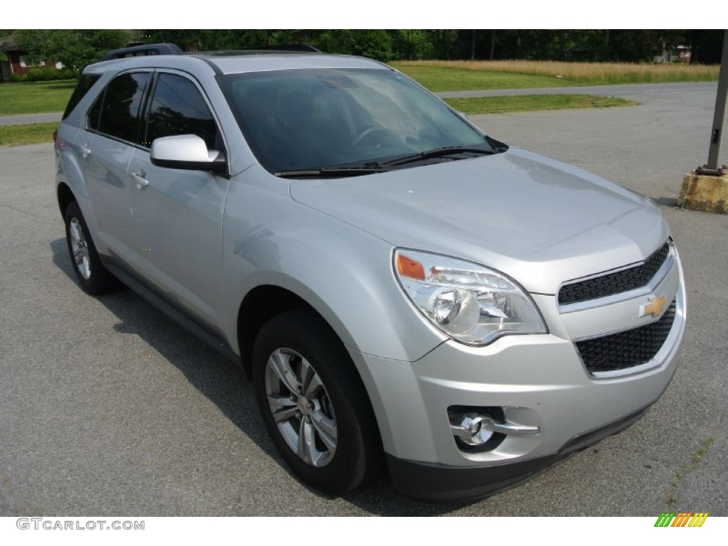 Silver Ice Metallic 2012 Chevrolet Equinox LT Exterior Photo #81192328
