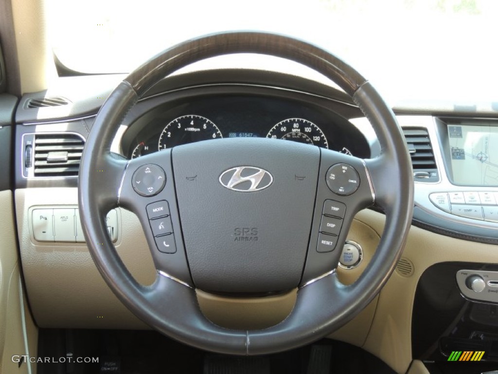 2009 Hyundai Genesis 4.6 Sedan Steering Wheel Photos