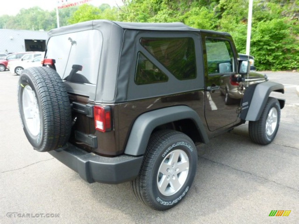 2013 Wrangler Sport S 4x4 - Rugged Brown / Black photo #5