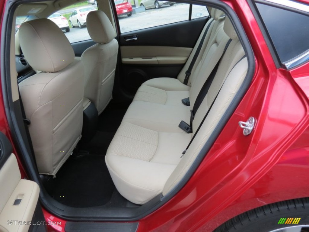 2012 Mazda MAZDA6 i Touring Sedan Rear Seat Photo #81193396