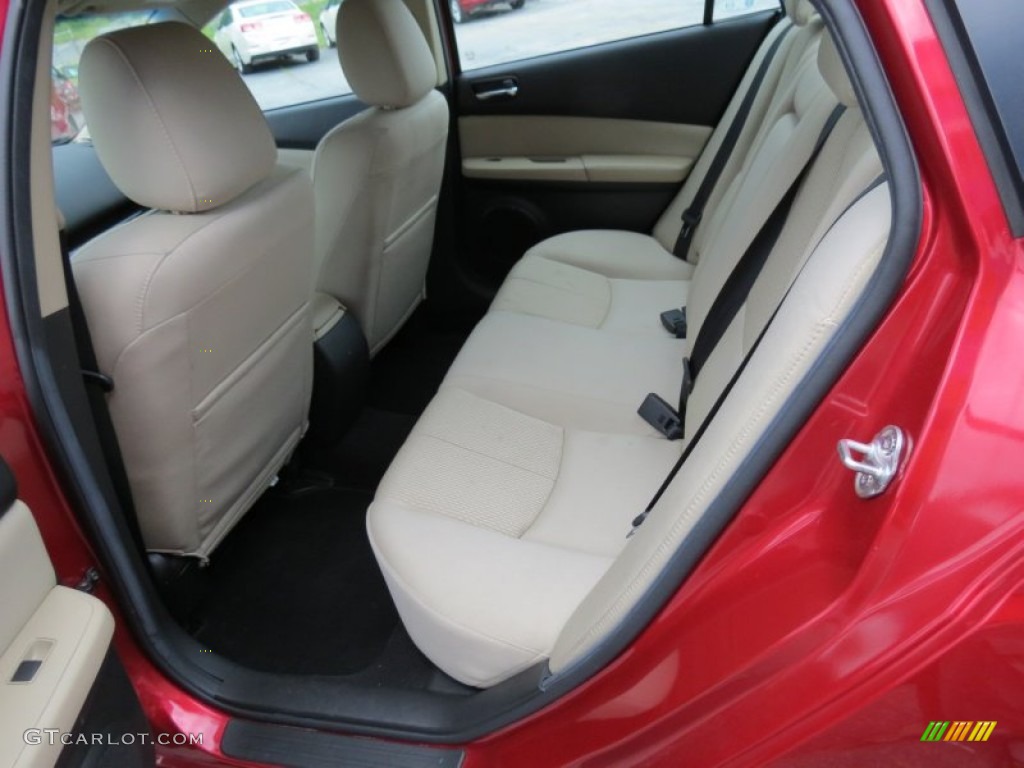 2012 Mazda MAZDA6 i Touring Sedan Rear Seat Photo #81193501
