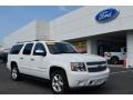 Summit White 2007 Chevrolet Suburban 1500 LTZ 4x4 Exterior