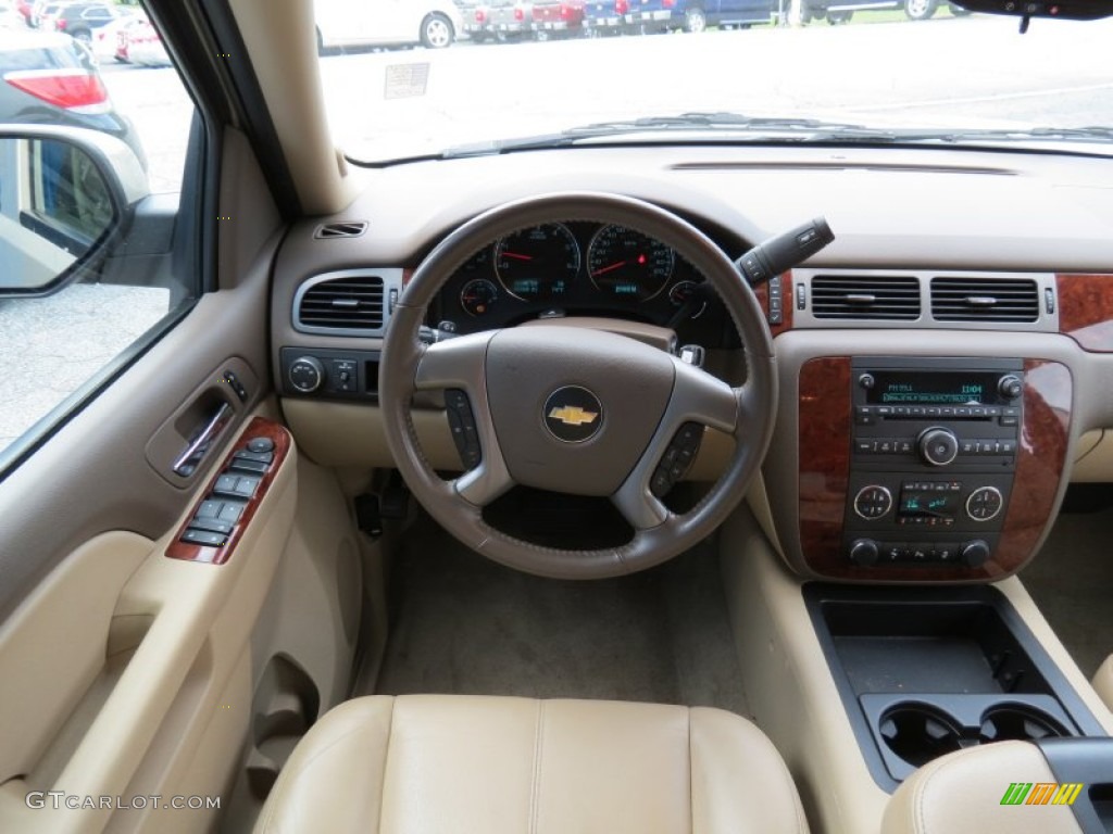 2012 Tahoe LT - Gold Mist Metallic / Light Cashmere/Dark Cashmere photo #15