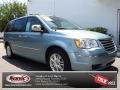 Clearwater Blue Pearl 2009 Chrysler Town & Country Limited