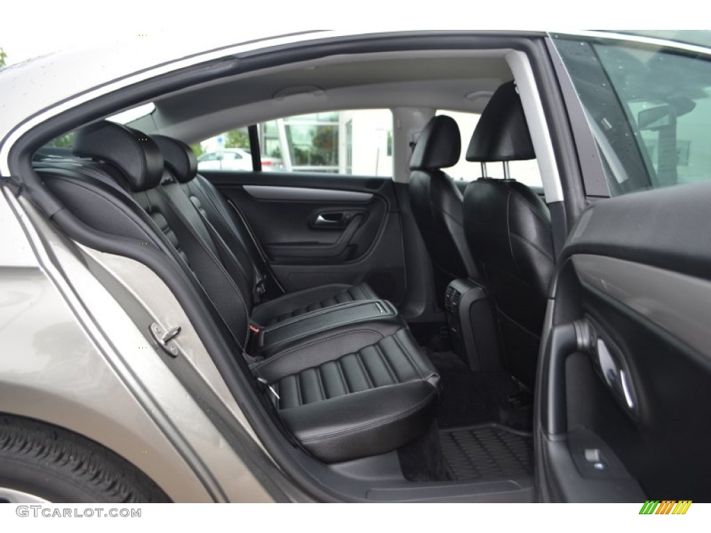 Black Interior 2010 Volkswagen CC Sport Photo #81196146