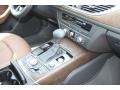 2013 Audi A6 Nougat Brown Interior Transmission Photo