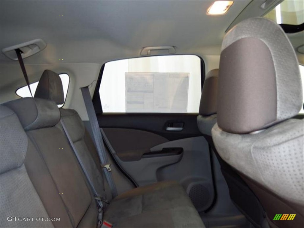 2013 CR-V EX AWD - Alabaster Silver Metallic / Gray photo #8