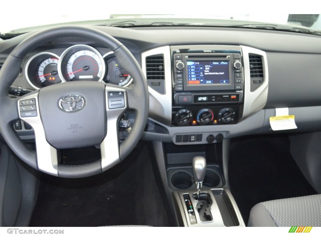 2013 Tacoma V6 SR5 Prerunner Double Cab - Spruce Green Mica / Graphite photo #10