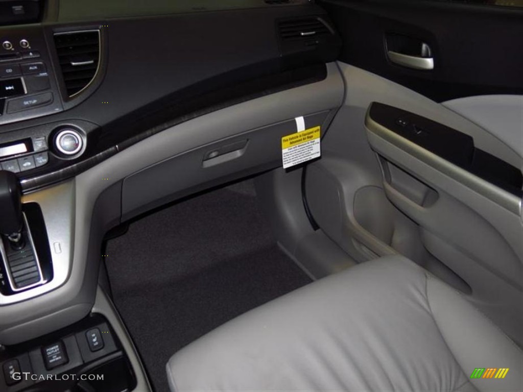 2013 CR-V EX-L AWD - Polished Metal Metallic / Gray photo #7