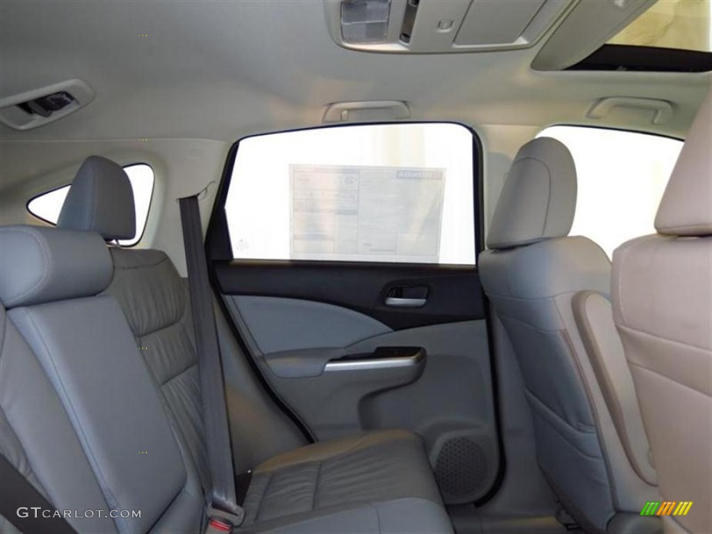 2013 CR-V EX-L AWD - Polished Metal Metallic / Gray photo #8