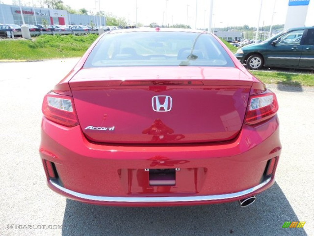 2013 Accord EX-L Coupe - San Marino Red / Black photo #3